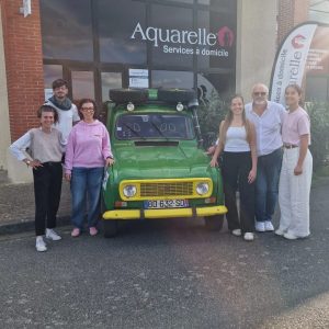 Aquarelle Service Balma : partenaire du 4L Trophy