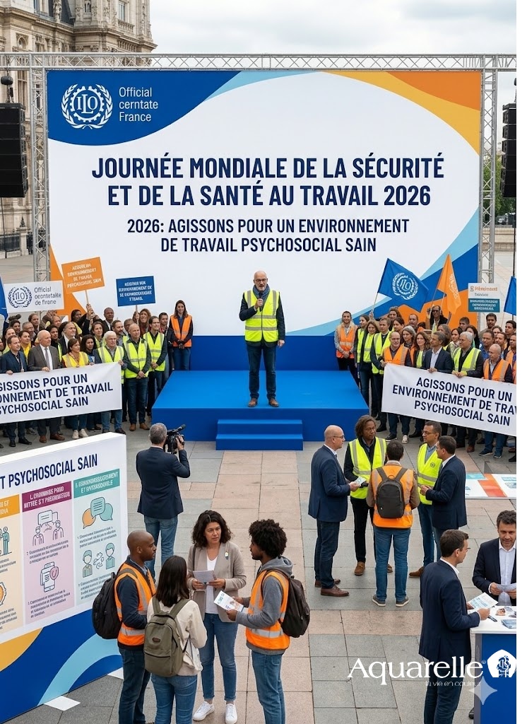 Aquarelle Balma Aide à Domicile. La QVT au cœur de nos préoccupations.