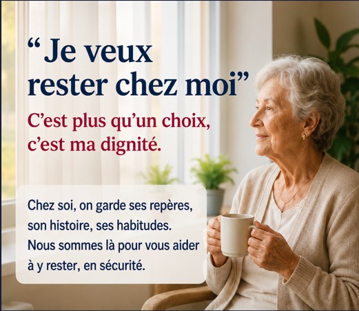 Je veux rester chez moi !